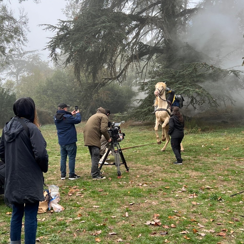 Tournages au château