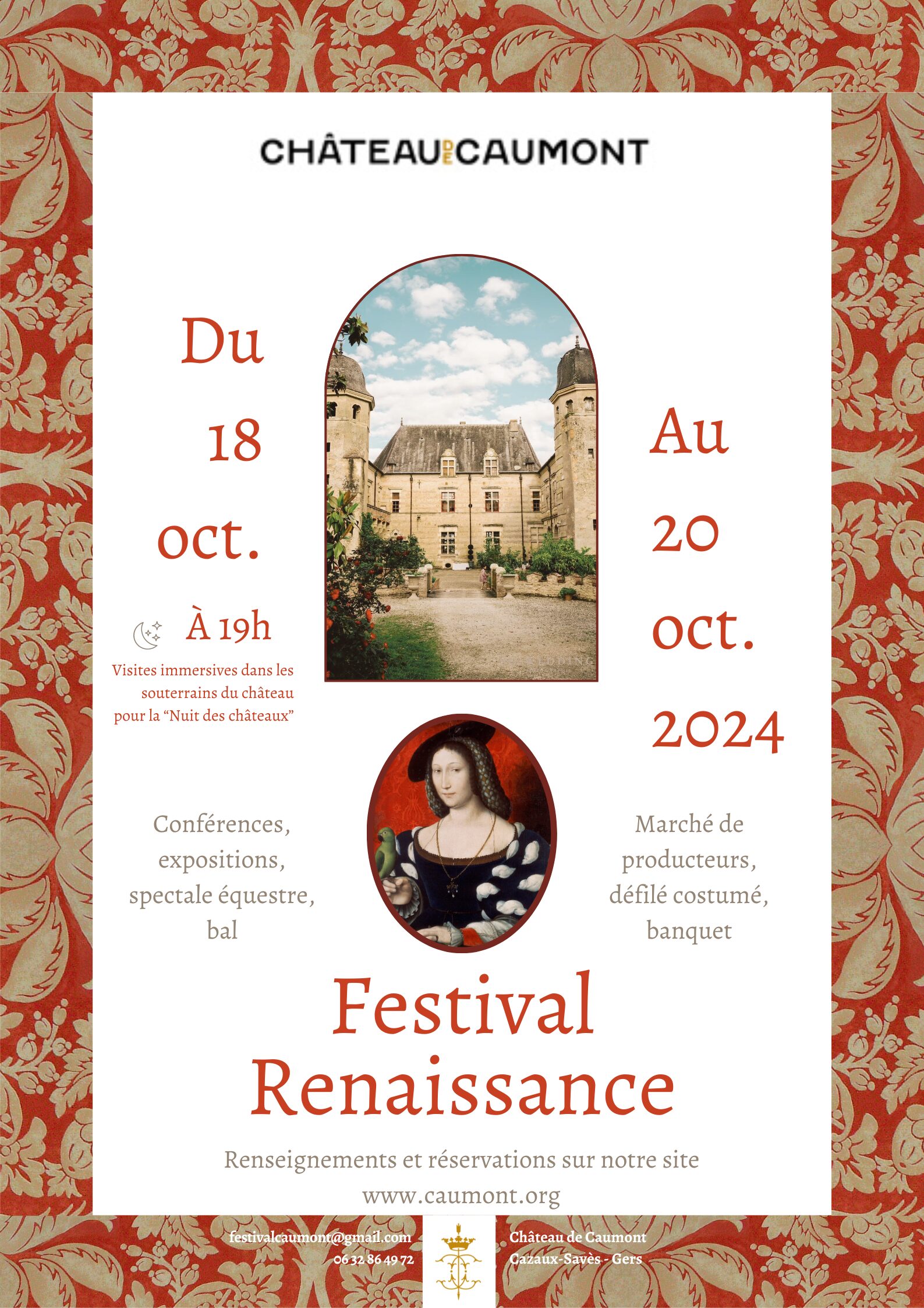 Festival Renaissance au château de Caumont